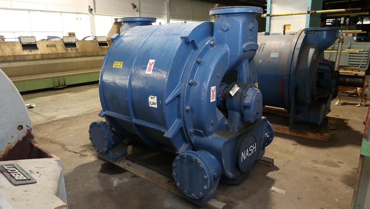 Refurbished Nash CL6001 Vacuum Pump, Rebuilt Storeroom Spare #46868