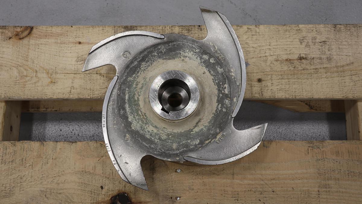 Used Goulds 3175 S 4x6x14 & 4x10x14 4-Vane Impeller #46827