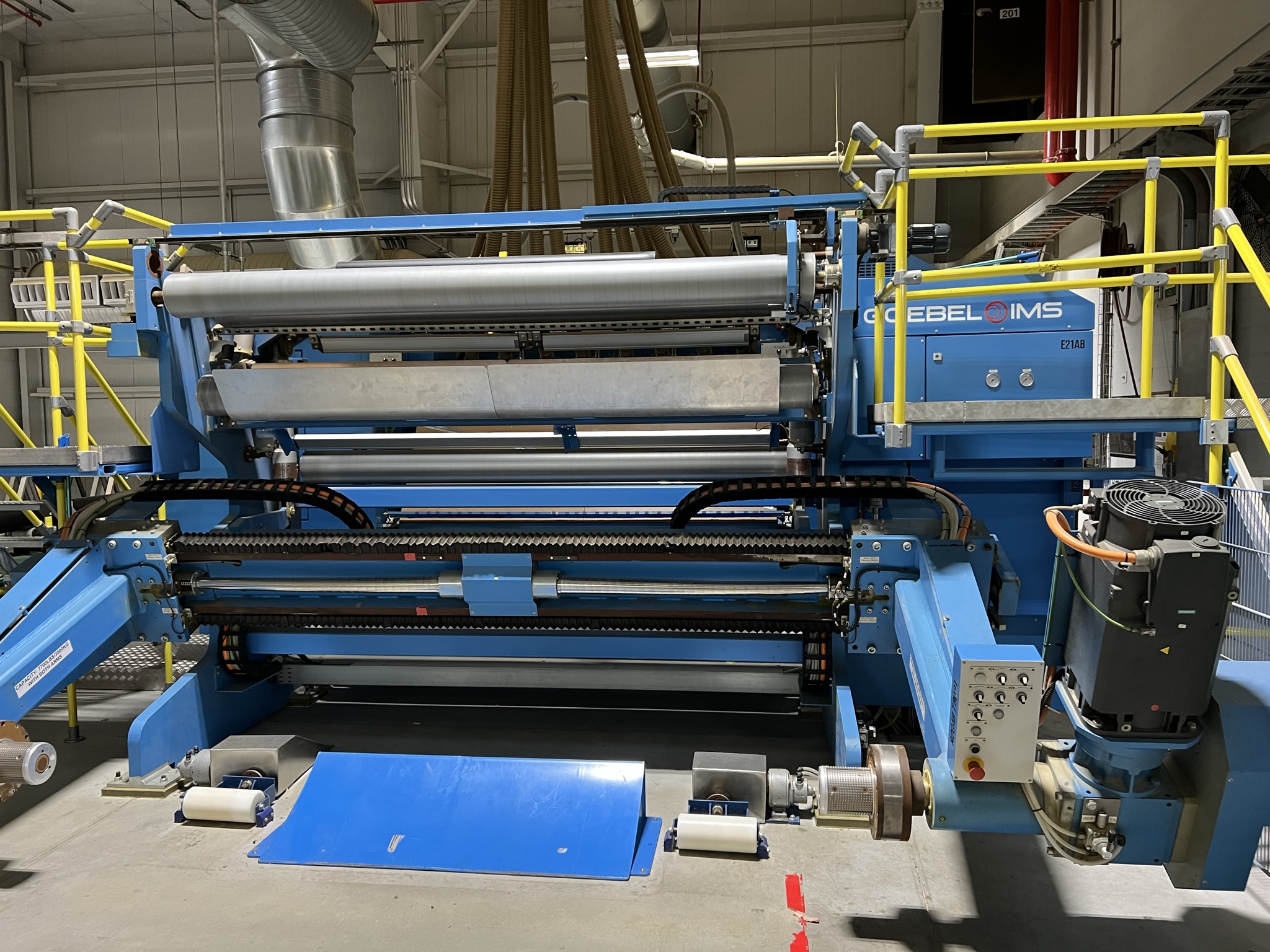 Used Goebel Top Slit Winder # 47744