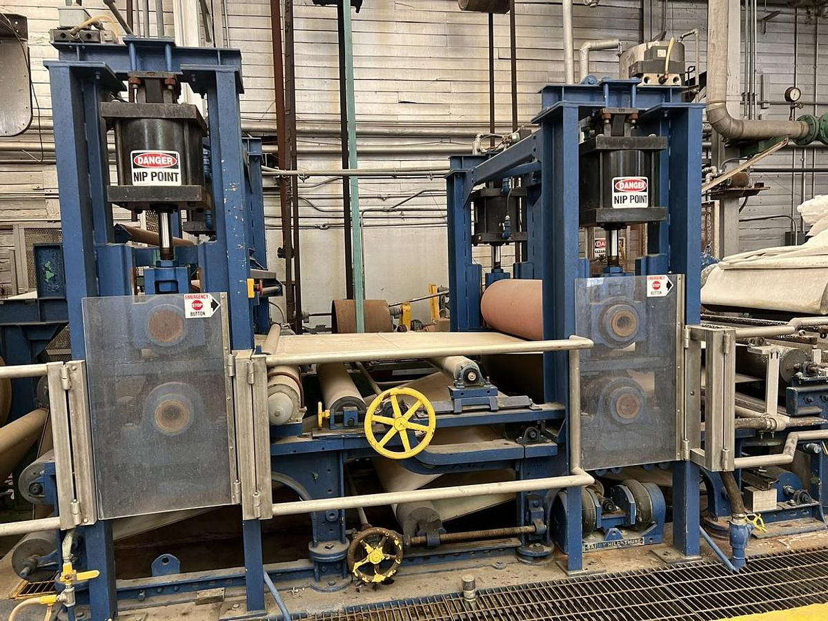 Used 40″ Pilot Paper Machine #47240