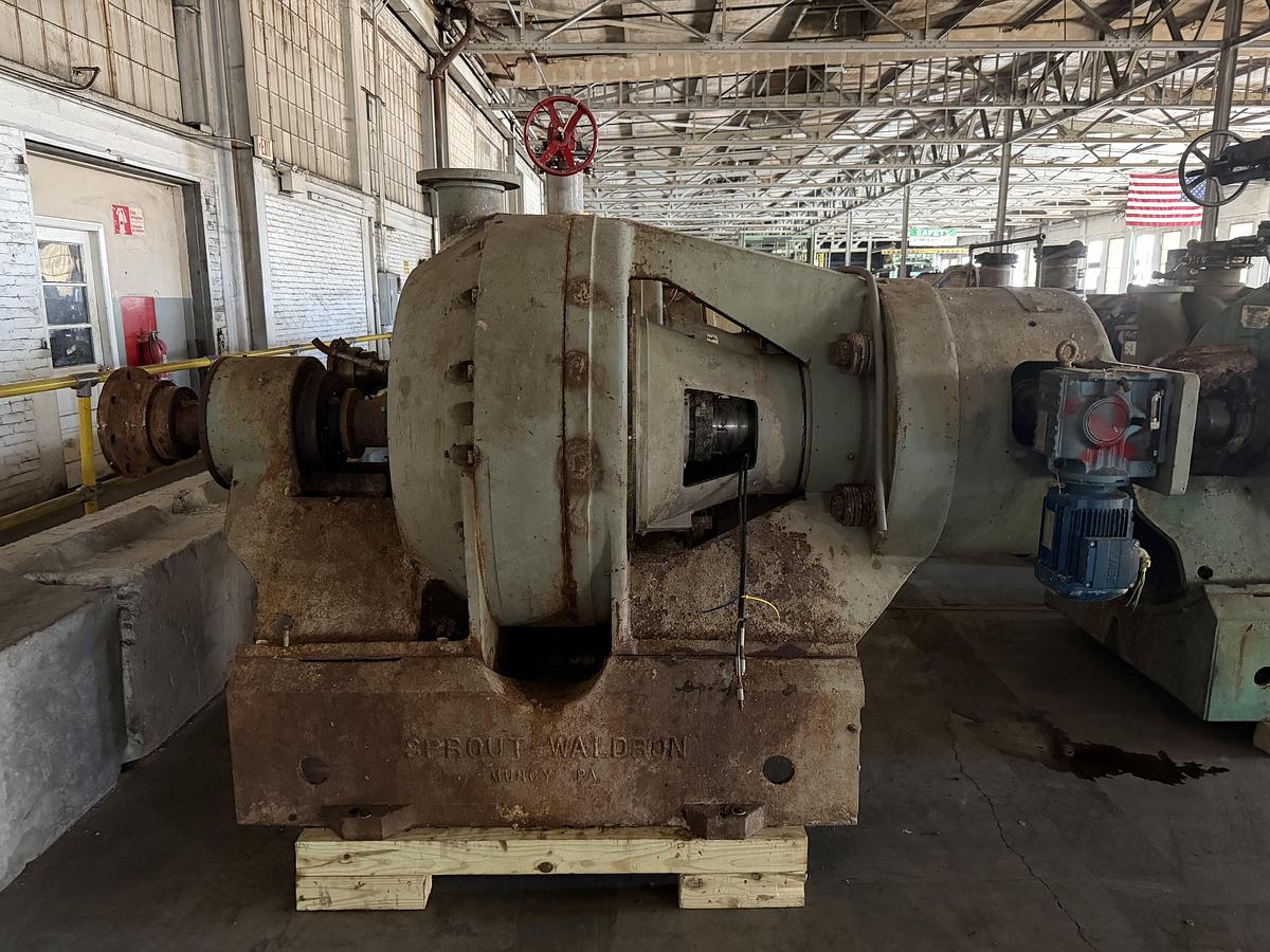 Used 34" SPROUT WALDRON REFINER  #47137