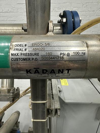 Unused Kadant AES ERGO-5/6 Five-Bank Canister Filter System #46272