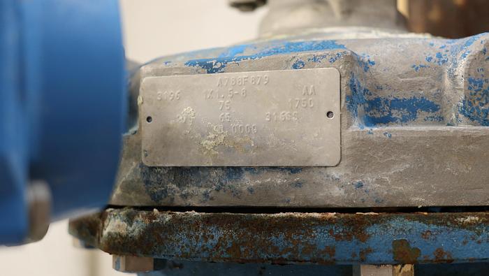 Used Felt Wash Chemical Tank, Pump & Controls #44564