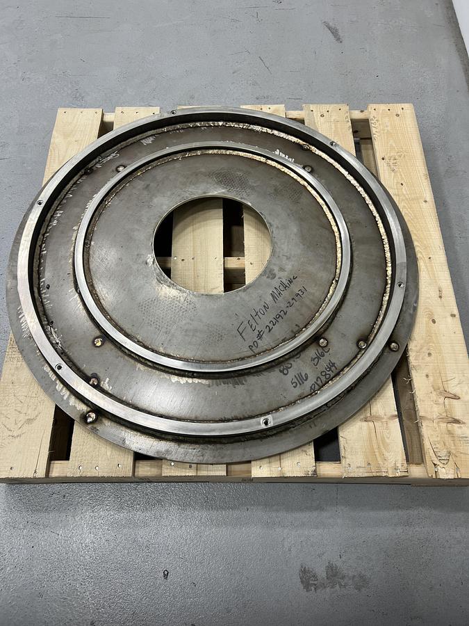 Unused Voith Size 12 Combisorter Orifice Housing Plate #47168