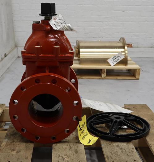 Unused AVK Holdings A/S AWWAG509 6" Hand Operated Stem And Yoke Valve #45805