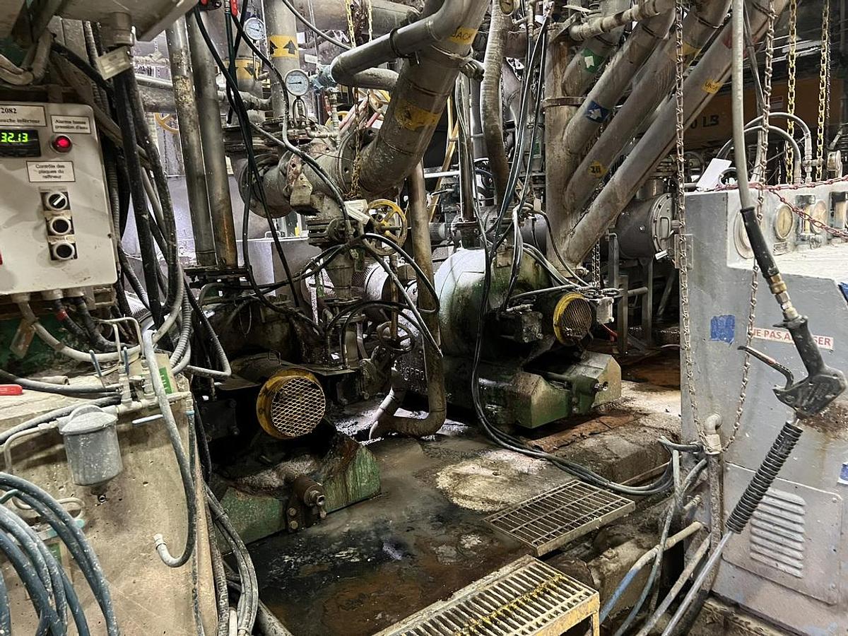 Used 7 Cylinder 110" Recycled Paperboard Machine #47044