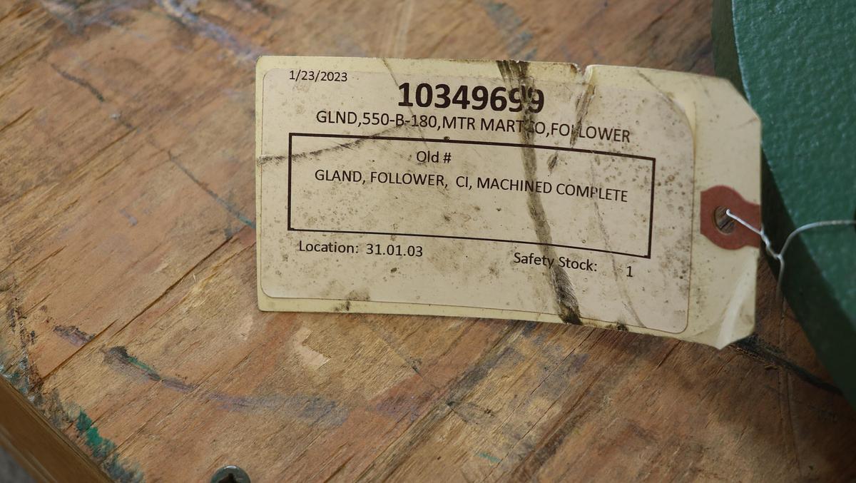 Unused Kadant/Black Clawson No.2 Pulper Drive Hub with Sleeve, Packing Gland, Lantern Ring, & Seal Box #47033