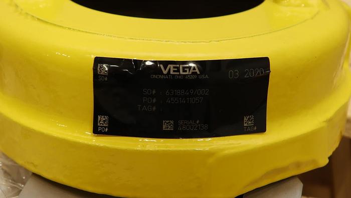 Unused VEGA Weightrac 31 Radiometric Sensor For Mass Flow Detection Assembly #46076