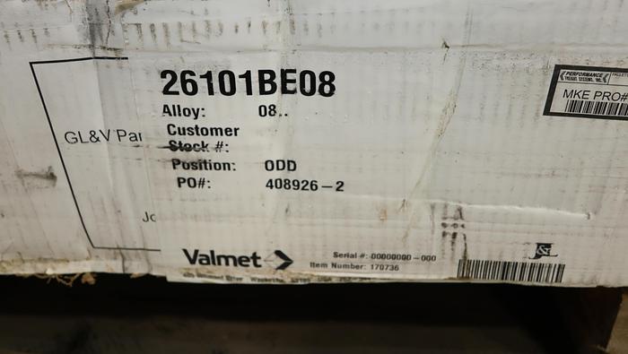 Unused Valmet 26" Refiner Plate Set #46308