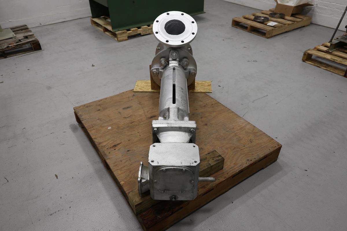 Used Strahman 6" Electric Drain Valve #47632