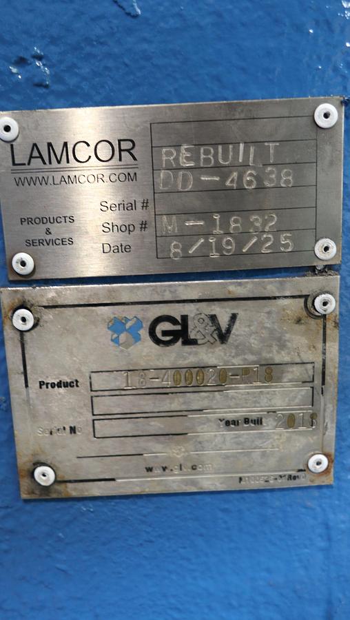 Refurbished Beloit DD4600 34/38" Disc Refiner #46477