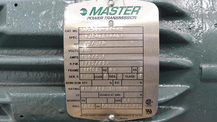 Refurbished DODGE 180CG21F Master XL Speed Reducer #46209