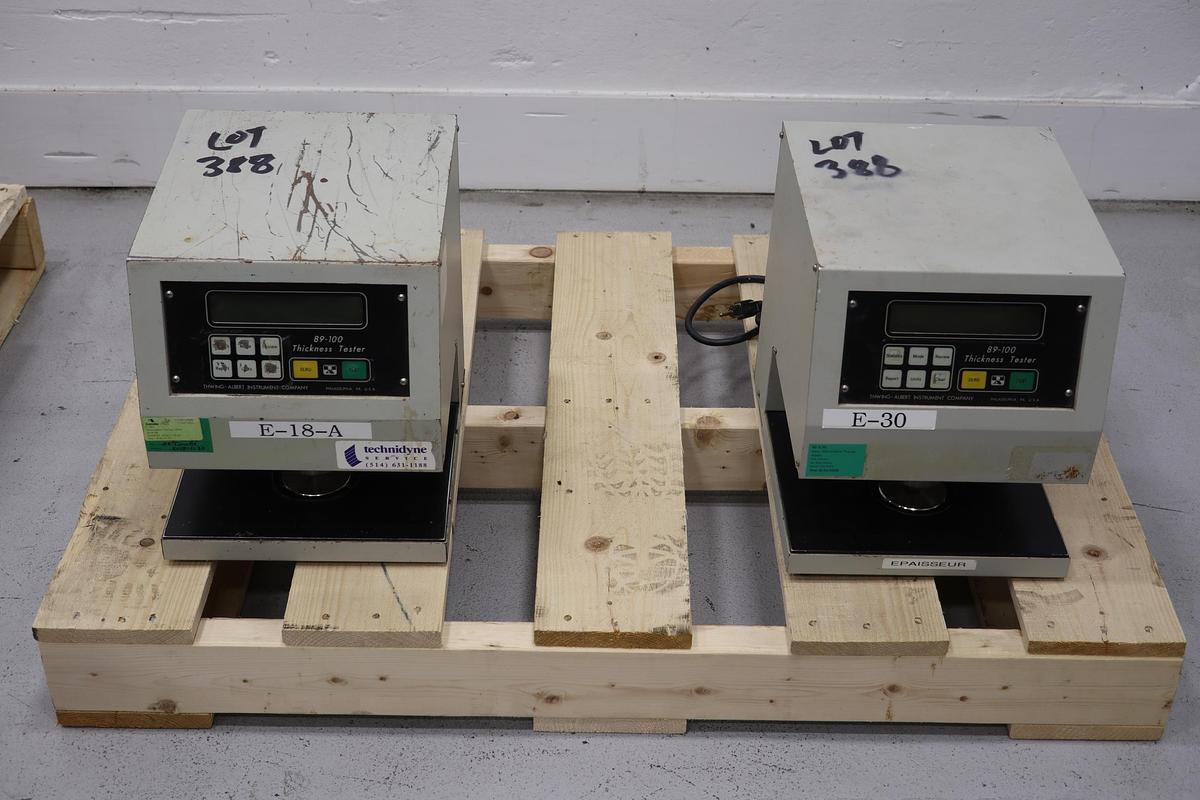 Used Thwing-Albert 89-100 Thickness Tester  #47304