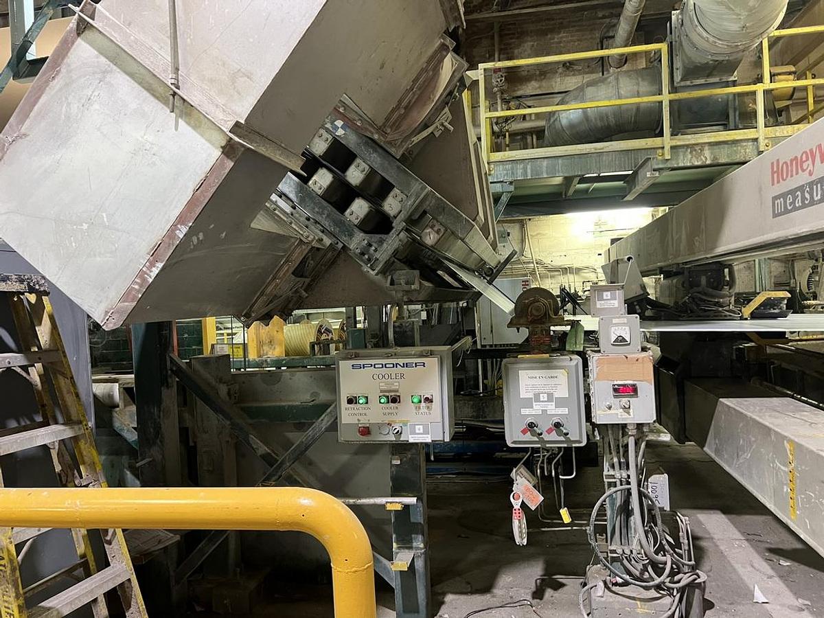 Used 7 Cylinder 110" Recycled Paperboard Machine #47044