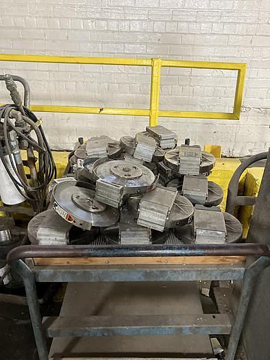 Used 110" WIDE FACE (APPX 106" MAX WEB) LANGSTON TWO DRUM WINDER