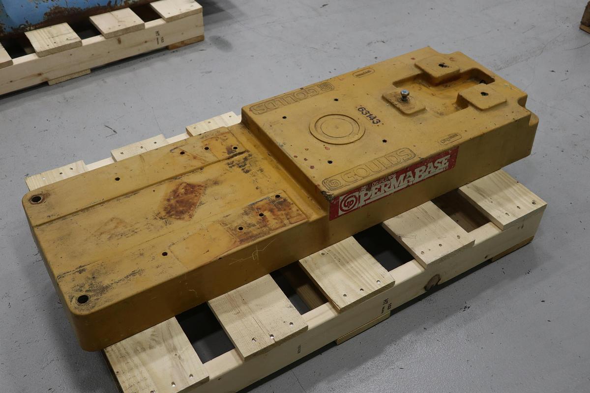 Unused Goulds 3196 ST/STX #3 Permabase Pump Base #47720