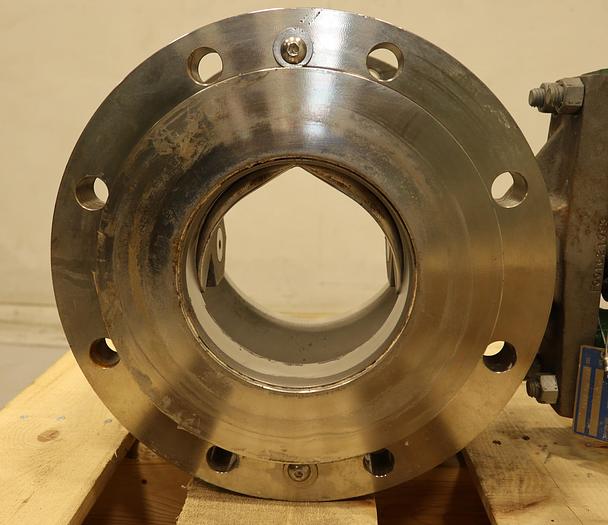 Used Fisher 8" V150 Series B Air Operated Vee Ball Valve #46268