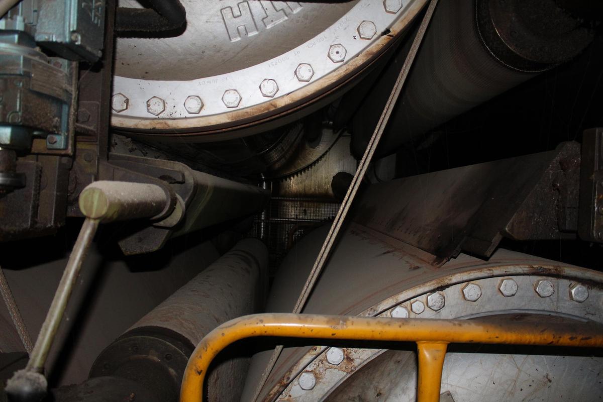 Used GBM Dryer Can Section, (40) 72" Diameter #46694