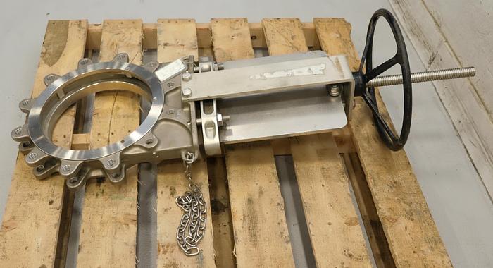 Used Keystone 12" Hand Operated Knife Gate Valve #45924