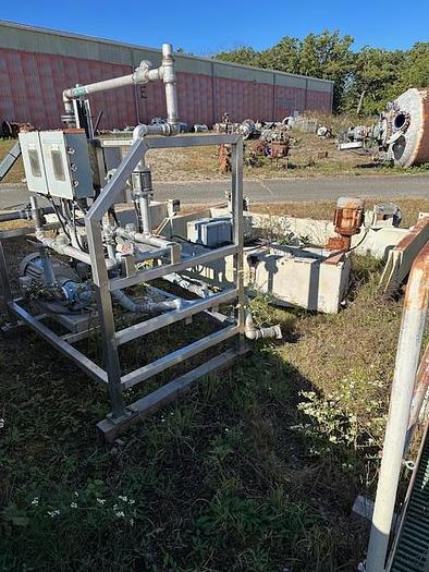 Used Krofta Supracell 62 Clarifier, 7714 GPM Capacity, SS #40629