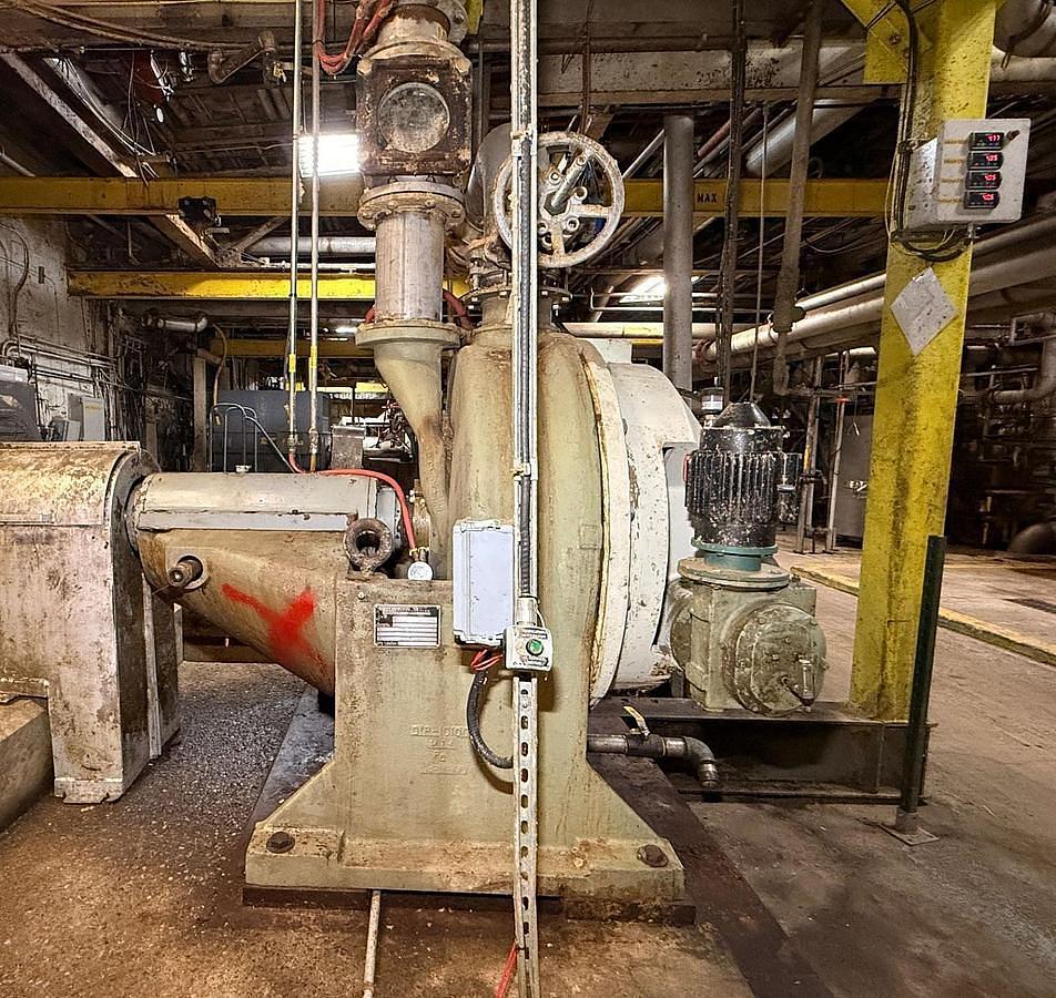 Used 34"/38" BELOIT/VALMET DD4000 DOUBLE DISC REFINER #47138