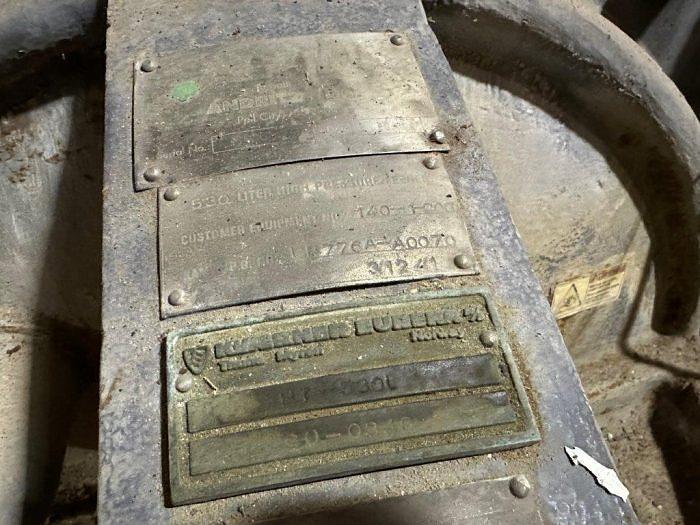 Used ANDRITZ 530 Liter High Pressure Digester Feeder #45196