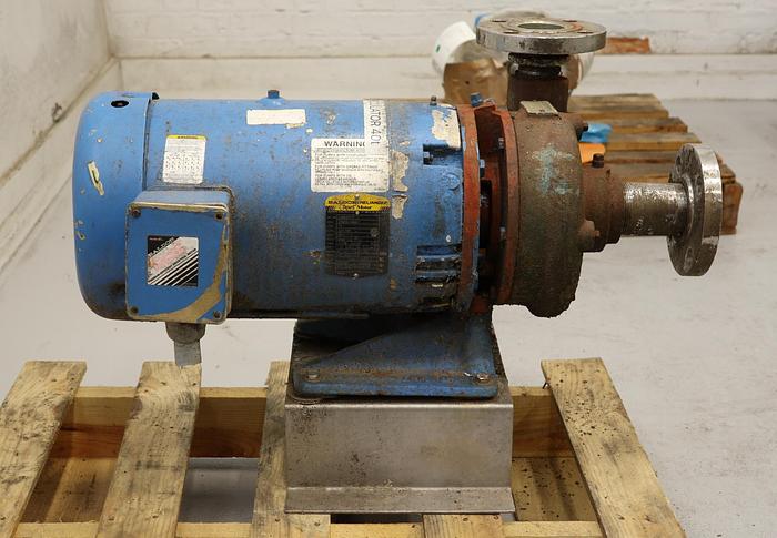 Used PACO PUMPS 2.25"x2.5"x6.5" Pump With Motor and Base #46241