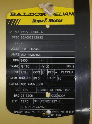 Unused Goulds E-SV ESV 2X2X4-2P-PM 2x2X4 Multi-Stage Pump #45720