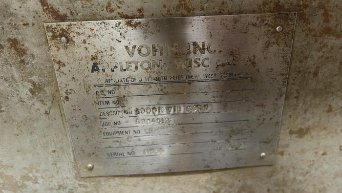 Used Voith 1000K Vibrating Screen #44872