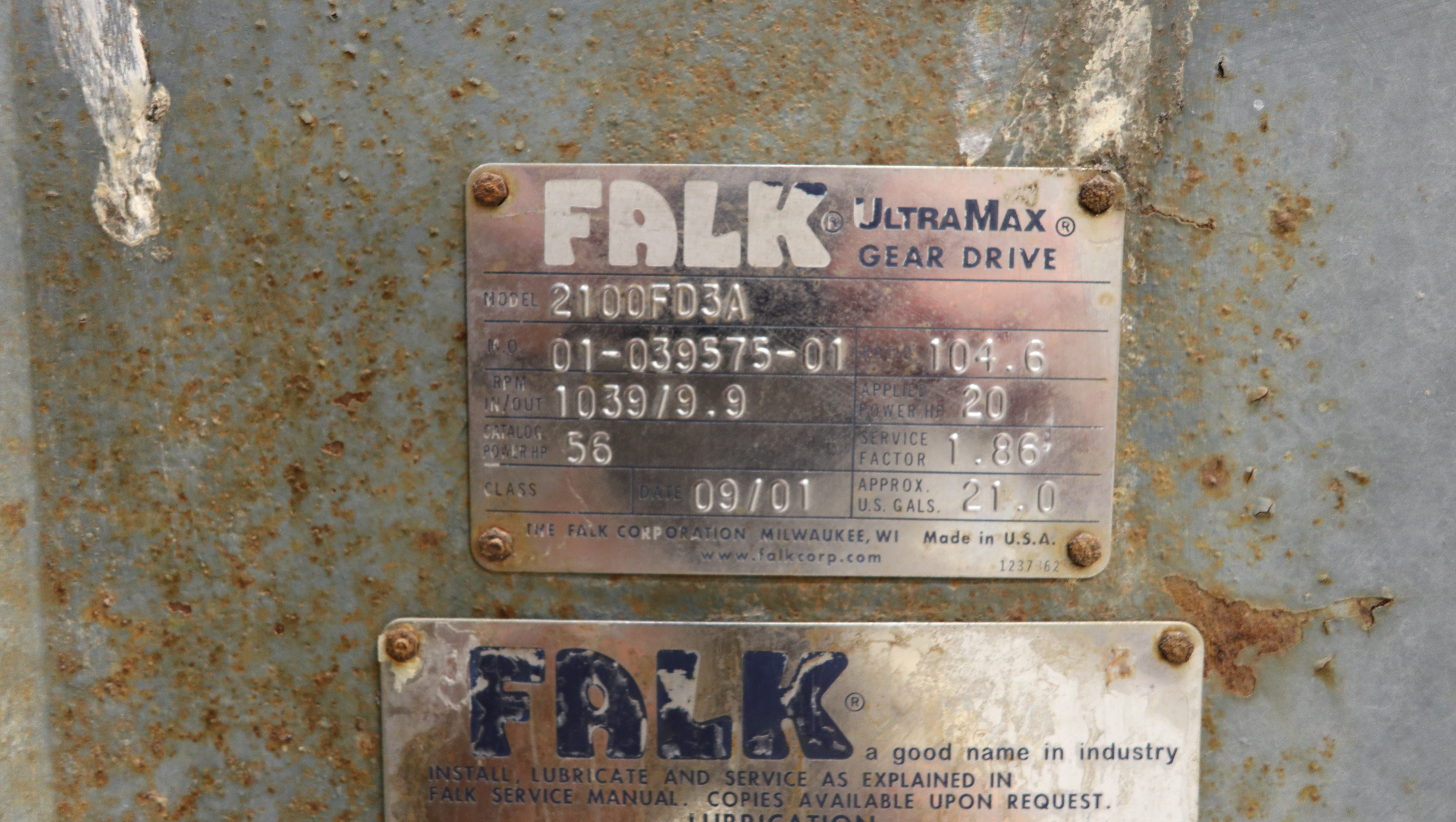 Used SP32L Motor and Gearbox #47620