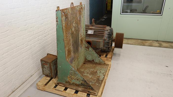 Used Siemens-Allis GZ 111 A/C Motor & Motor Mount for UV-500 #46269