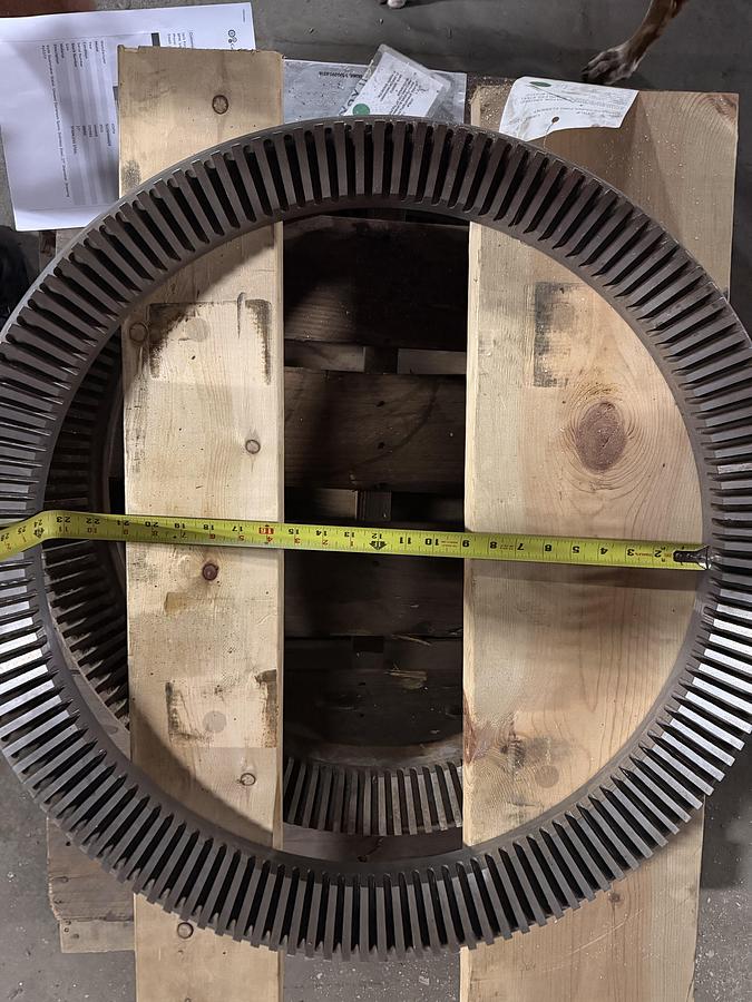 Unused Voith Slushmaker Stator, 27" Diameter #38895