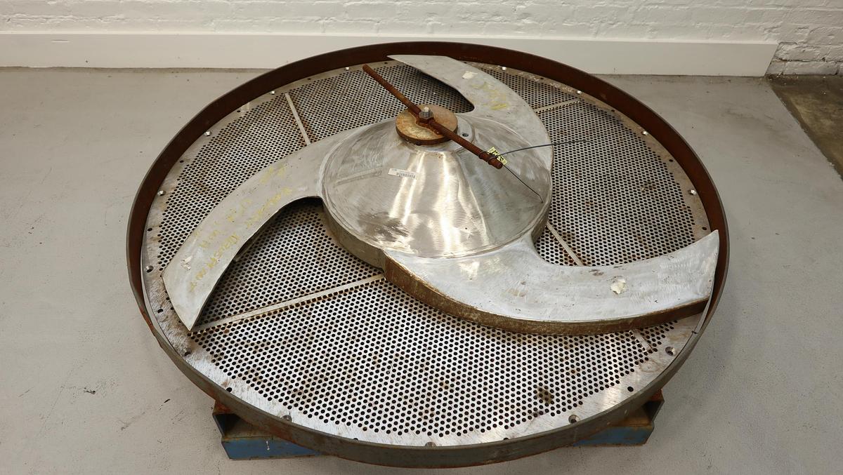 Used Kadant Black Clawson 51-2500 Hydra Purge Detrasher Rotor & Extraction Plate #46866