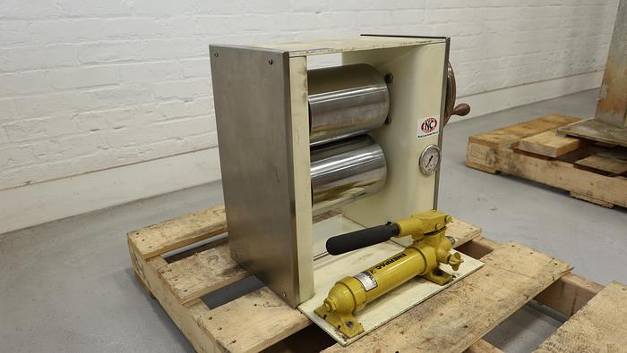 Used North Central Machine Works LTD. 12" Sample Press Roller #44825