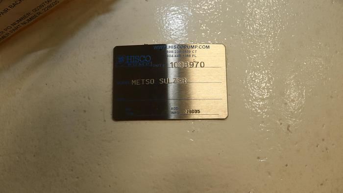 Refurbished Metso VAL0338616 MC Pump Power End #46372