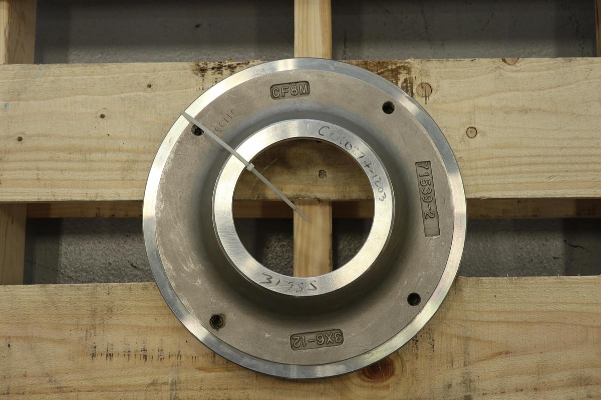 Used Goulds 3175 3x6x12 Suction Side Plate #47481