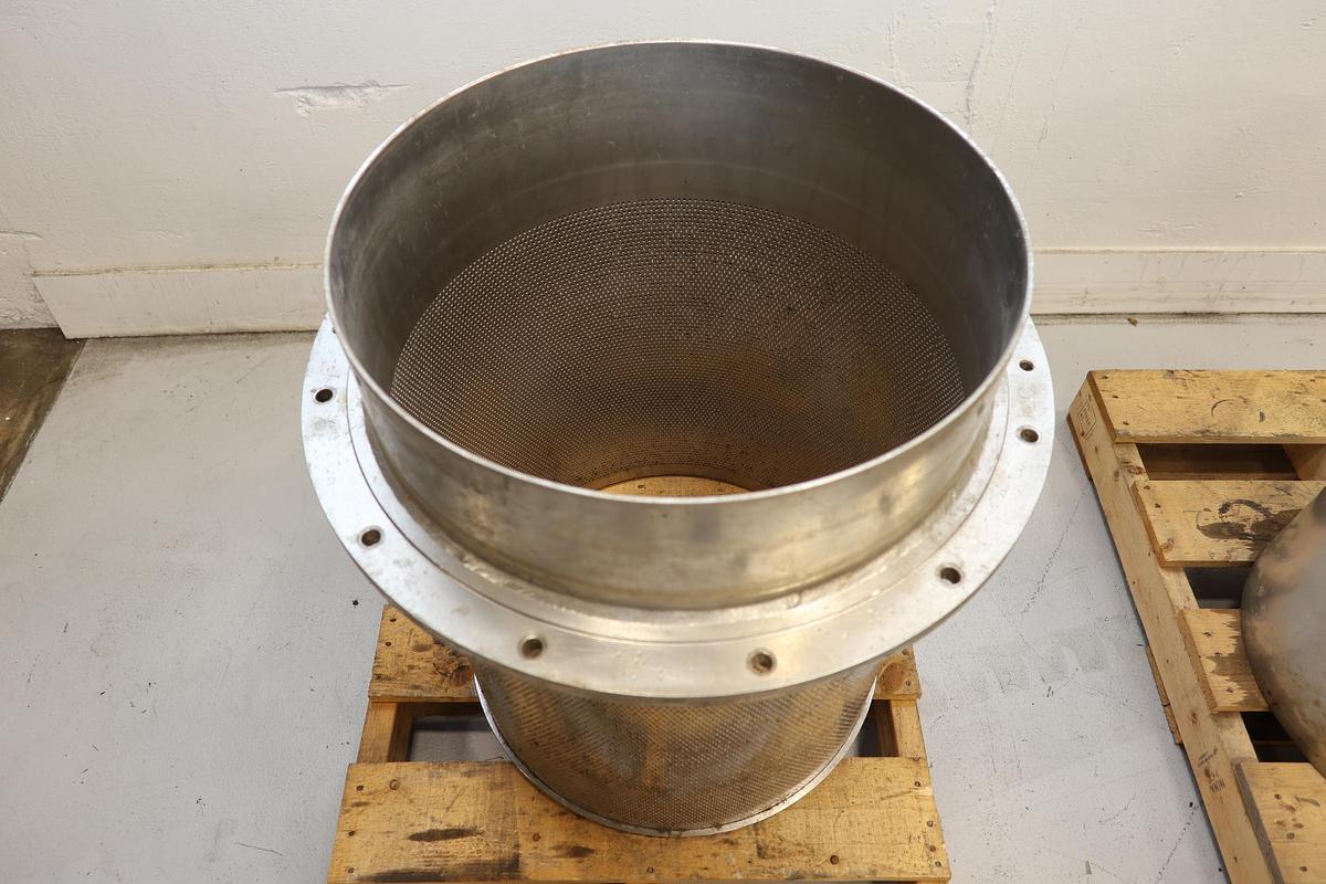 Used Bird 400 STB Pressure Screen Basket #47486