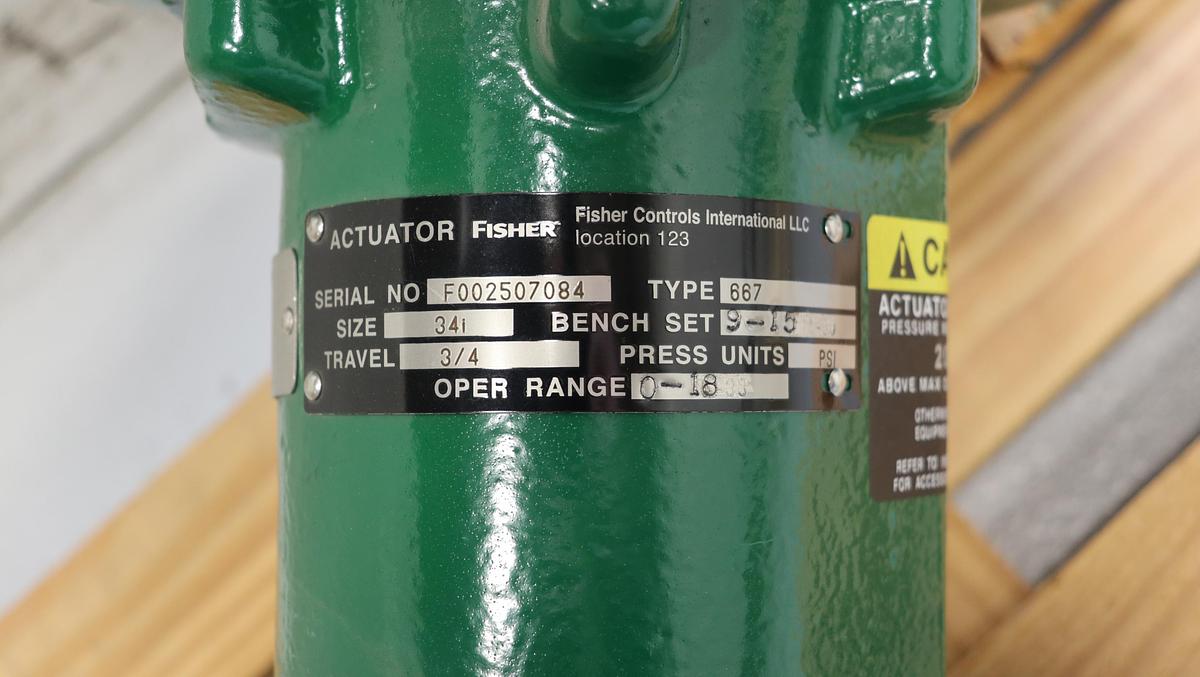 Used Fisher 667 Size 34i Actuator #46542