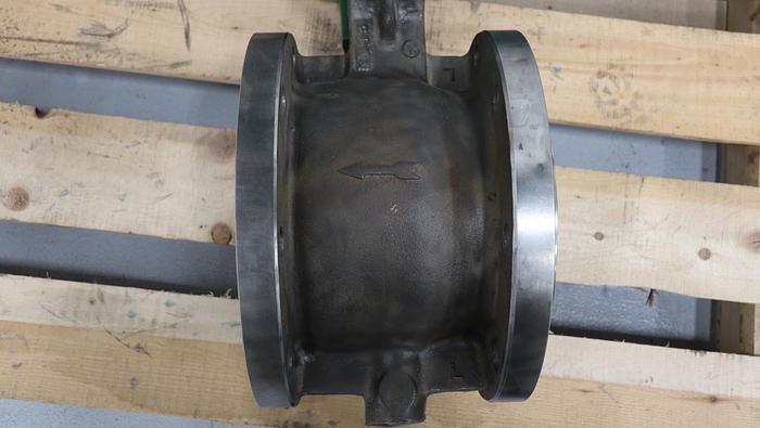 Used Fisher 8" V150 Series B Air Operated Vee Ball Valve #46417
