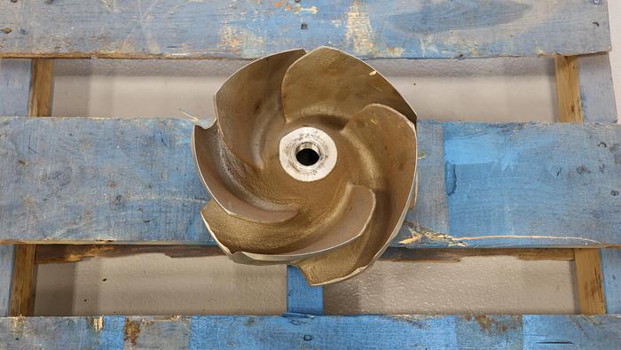Used Goulds 3175 8x12x12 5-Vane Impeller#45033
