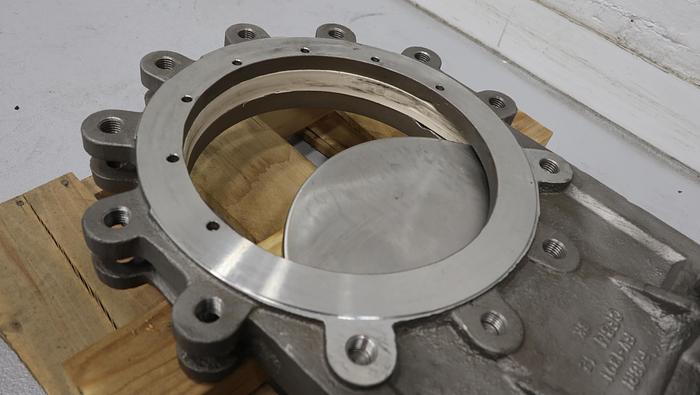 Unused Fabri-Valve 12" Air Operated Knife Gate Valve #45670