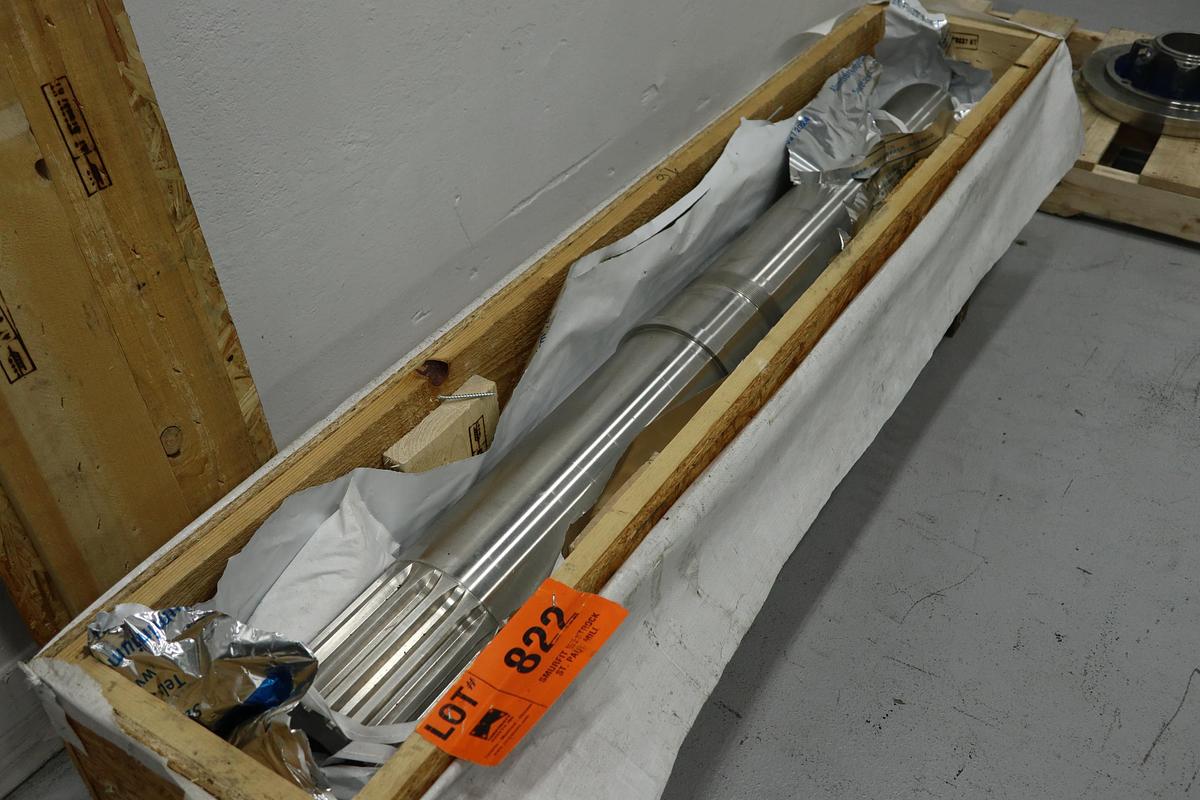 Unused Andritz 34" TF Refiner Shaft With Spline #47615