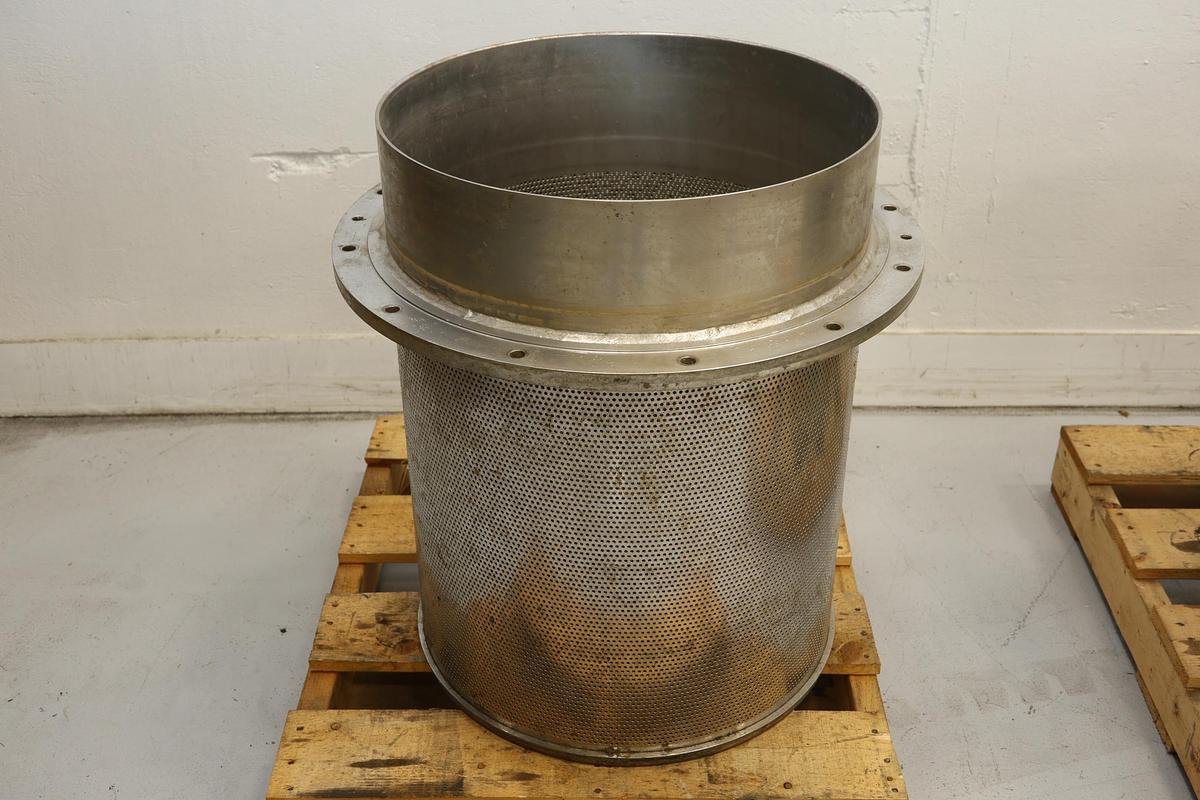 Used Bird 400 STB Pressure Screen Basket #47486