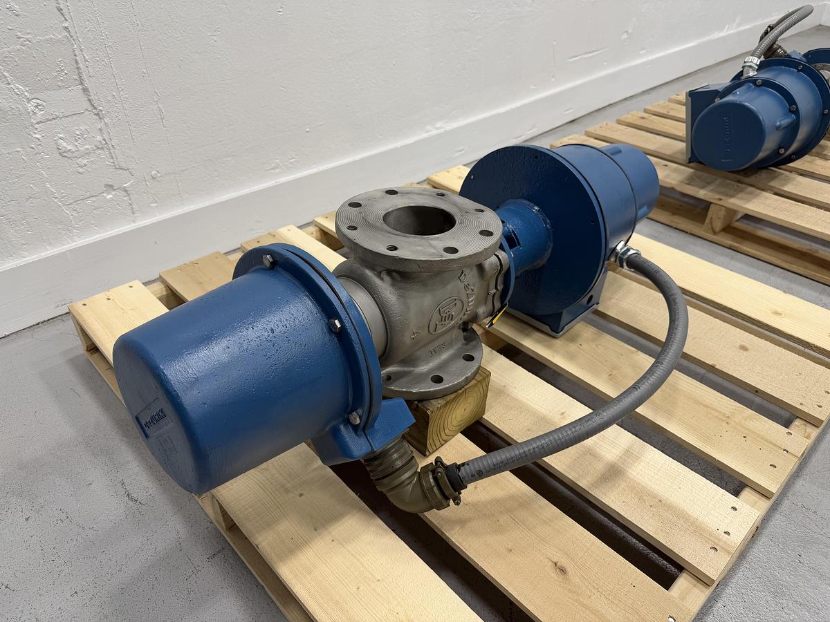 Unused Dezurik 4" Electronic Basis Weight Valve #46871