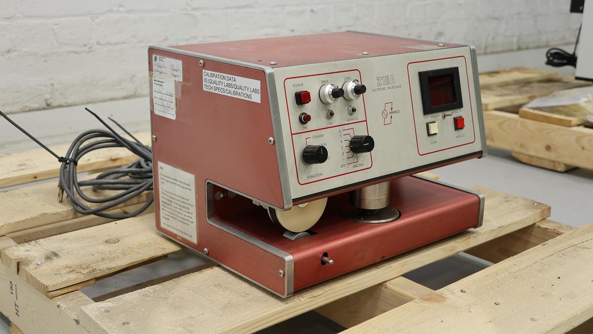 Used Emveco INC. 210-A Electronic Microgage  #46642