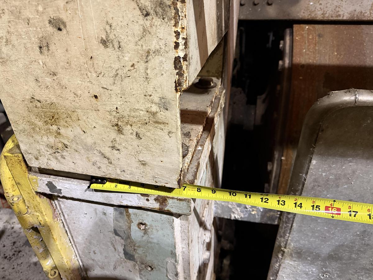 Used (20) High Steam Pressure Dryer Can Section, 224" Face x 60" Diameter,  #47086