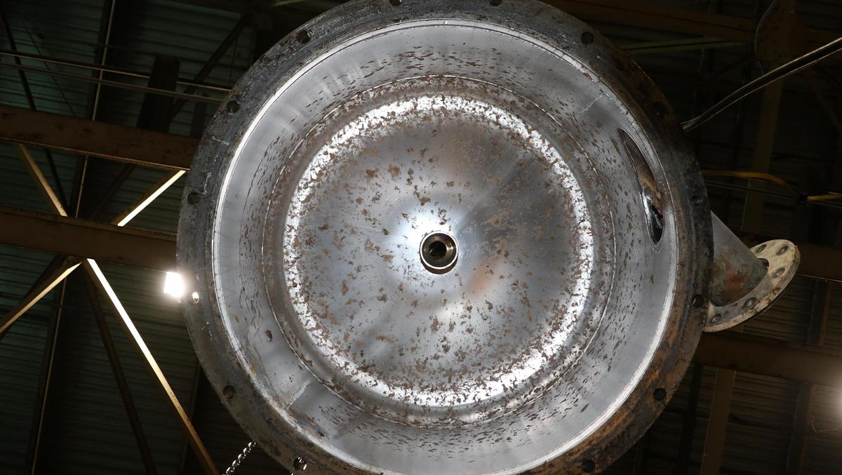 Used Kadant/Black Clawson 40-18 Float Purger With Motor Mount & Toshiba A/C Motor  #46725