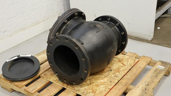 Unused Milvaco 2974M 10" Swing Check Valve #45081