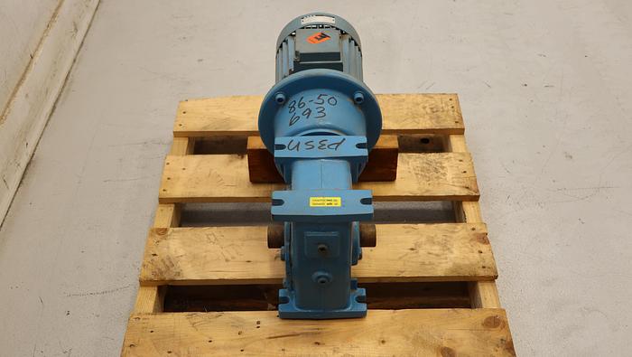 Used Benzlers UCA14804AC Gear Drive With Asea A/C Motor #45454