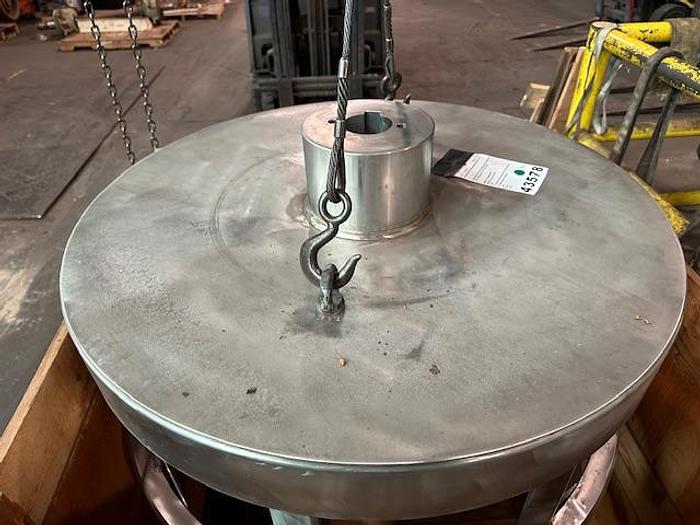 Used Fiberprep SPH-800 Pressure Screen 8-Foil Stainless Steel Rotator #43578